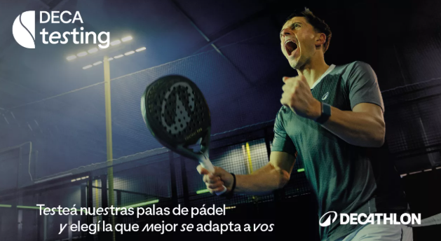 Decathlon lanza DecaTesting: una experiencia única para encontrar tu pala de pádel ideal